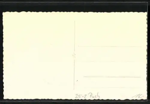 Foto-AK Einzelteile eines Puch Motorrollers