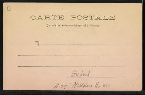 AK Bétheny, Zar Nikolaus II. von Russland zu Besuch in der Stadt