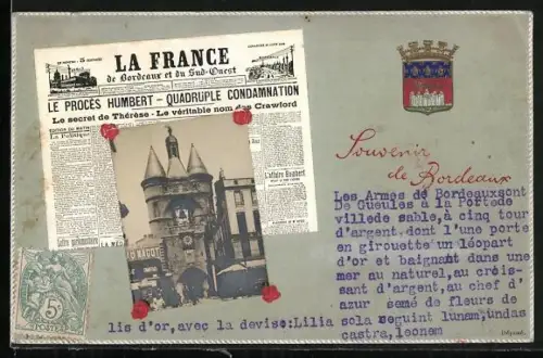AK Bordeaux, Le Provces Humbert, Quadruple Condamination