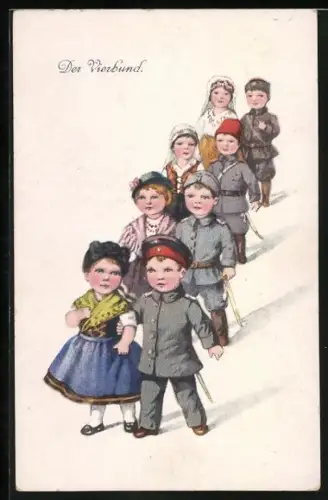 AK Kleine Soldaten des Vierbunds, türkischer Soldat