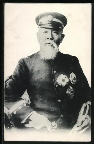 AK Portrait Japanischer Kommandeur Ito Hirobumi des Russisch-Japanischen Krieges 1904/1905