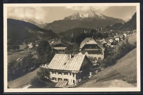 AK Berchtesgaden, Hotel Franz, S. u. M. Fendt