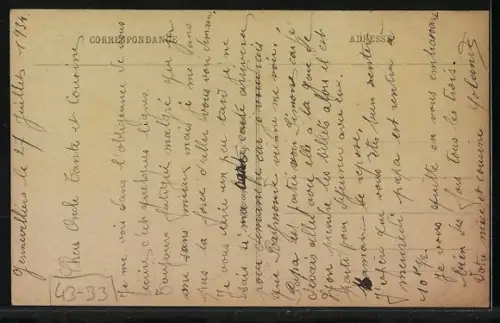 AK Clichy-Asnières, Cimetière des Chiens, Allée principale