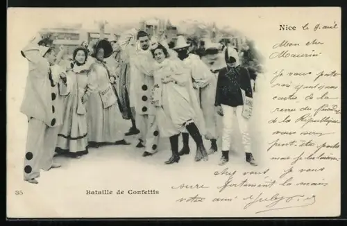AK Nice, Bataille de Confettis