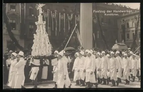 AK Festzug der Handwerker, Konditoren
