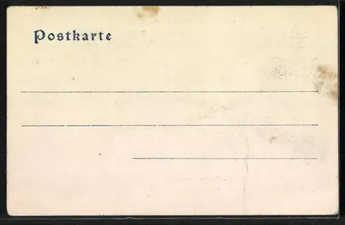 AK Ende des Dictaturparagraphen 1902