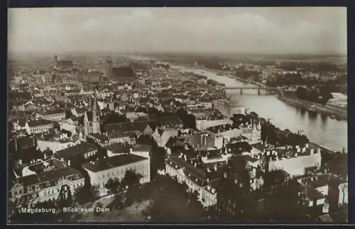 AK Magdeburg, Blick vom Dom