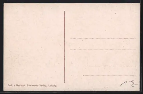 AK Dresden, Opernhaus mit Denkmal