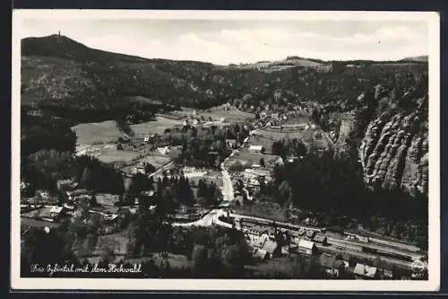 AK Oybin, Das Oybintal mit dem Hochwald