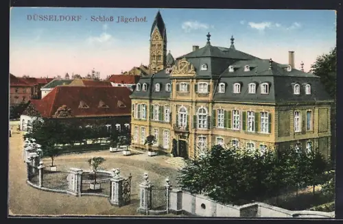 AK Düsseldorf, Schloss Jägerhof