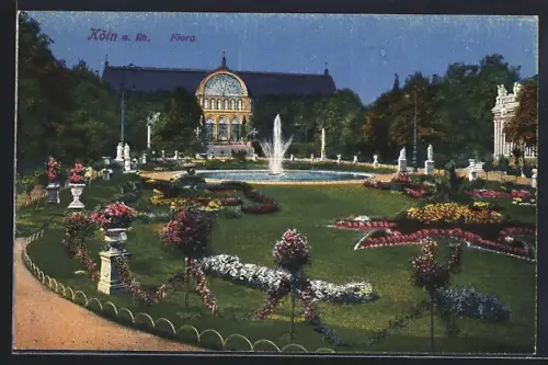 AK Köln-Riehl, Flora