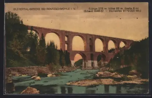 AK Rentzschmühle i. V., Elstertalbrücke
