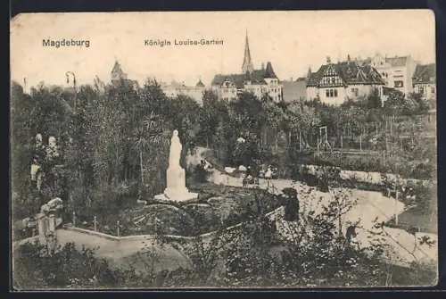 AK Magdeburg, Königin Louise-Garten
