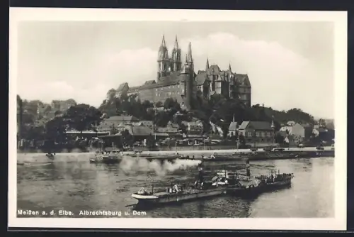 AK Meissen a. d. Elbe, Albrechtsburg, Dom, Jubiläum 1000 Jahre Stadt 929-1929