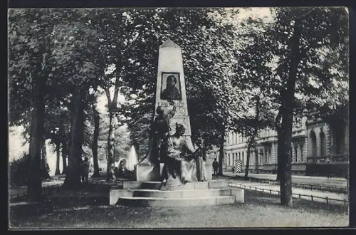 AK Krefeld, Seyffardt-Denkmal