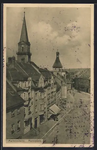 AK Marktredwitz, Marktplatz