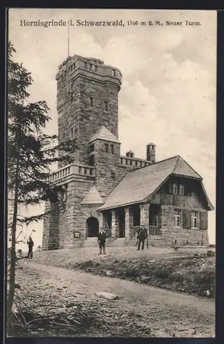 AK Hornisgrinde i. Schwarzweld, Neuer Turm