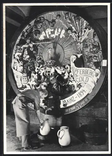 AK Mainz, Das Schützenfass aus dem Jahre 1894