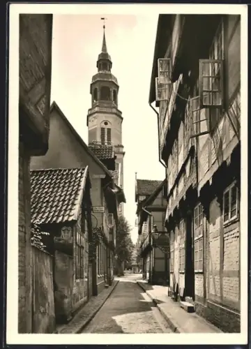 AK Celle, Blick in die Kalandgasse