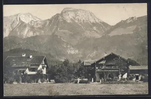 AK Schönau-Berchtesgaden, Hotel Hochwaldlehen