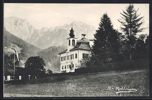 AK Berchtesgaden, Hotel von Maffei`sches Schlösschen Lustheim