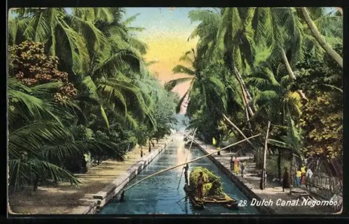 AK Negombo, Dutch Canal, Boot, Floss
