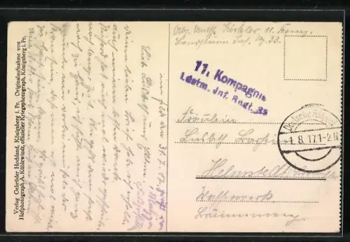 AK Wilna, Blick auf dfie Stadt m. Ansicht Mitte der Willijafluss