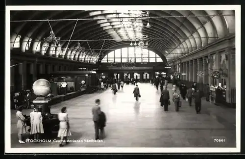 AK Stockholm, Centralstationen Vänthallen