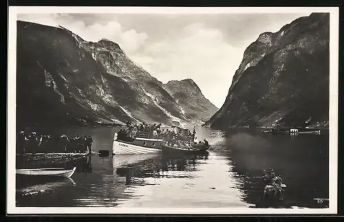 AK Oldenvand, Boot Oldedolen im Wasser