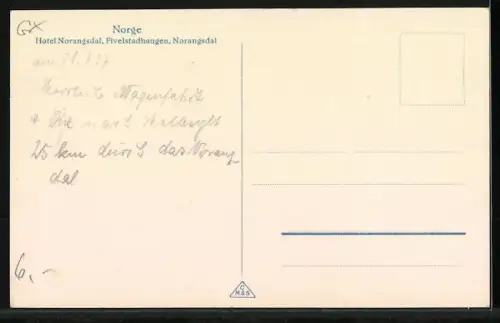 AK Fivelstadhaugen, Hotel Norangsdal