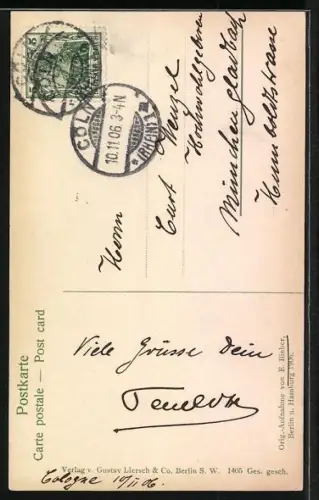 AK Kronprinz Wilhelm von Preussen in Uniform neben der Gattin