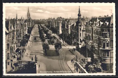 AK Braunschweig, Kaiser-Wilhelm-Strasse