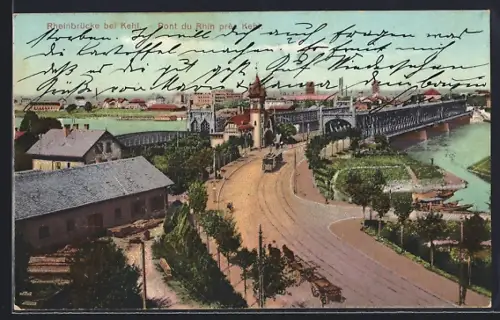AK Kehl, Rheinbrücke