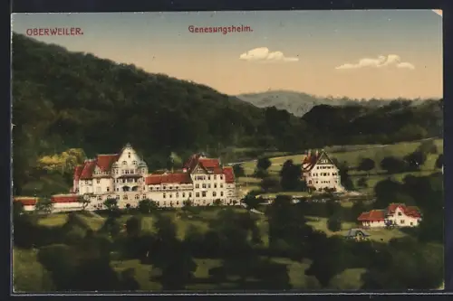 AK Oberweiler / Badenweiler, Genesungsheim Friedrich-Hilda