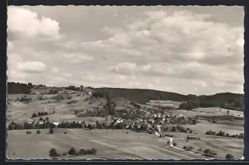 AK Hausen an der Rot, Ortsansicht im Schwäbischen Wald