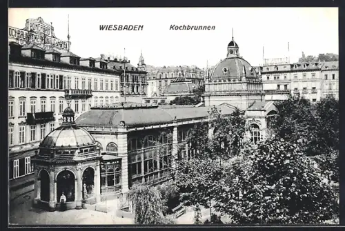 AK Wiesbaden, Kochbrunnen