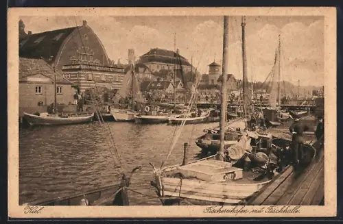 AK Kiel, Fischereihafen, Fischhalle