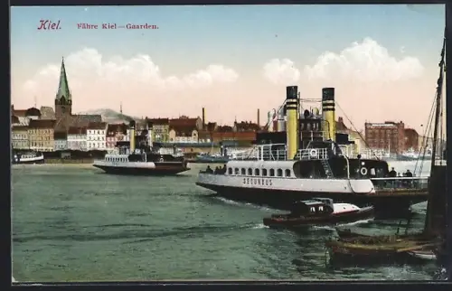 AK Kiel, Fähre Kiel-Gaarden, Dampfschiff