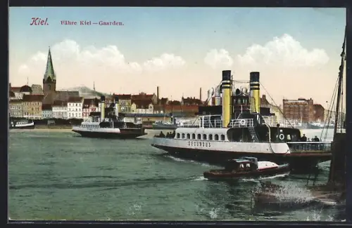 AK Kiel, Fähre Kiel-Gaarden, Dampfschiff Secundus