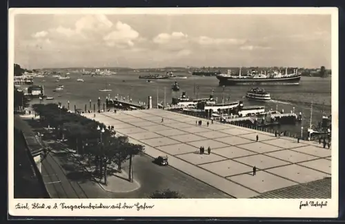 AK Kiel, Blick von der Seegartenbrücke