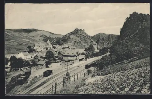 AK Altenahr, Bahnhof, Burgruine Are