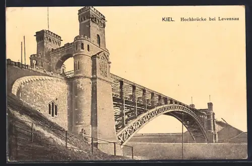 AK Kiel, Hochbrücke bei Levensau