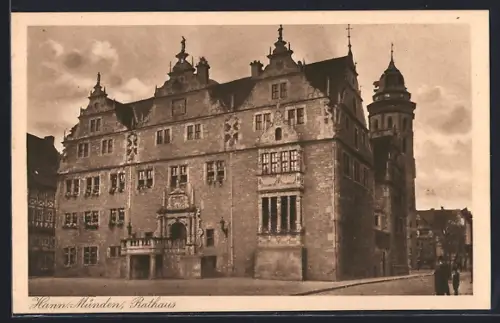 AK Hann. Münden, Rathaus