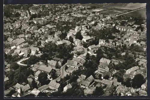 AK Weende-Göttingen, Ortsansicht aus der Vogelperspektive