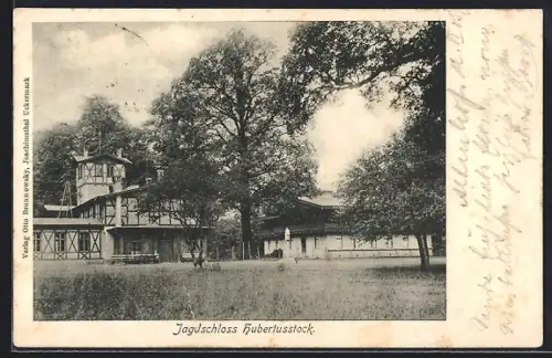 AK Hubertusstock, Jagdschloss Hubertusstock