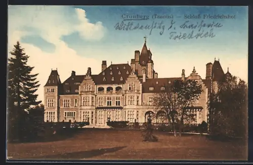AK Cronberg /Taunus, Schloss Friedrichshof