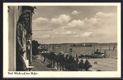 AK Kiel, Blick auf den Hafen