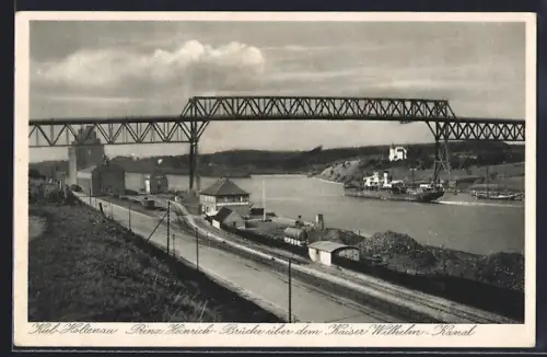 AK Kiel-Holtenau, Prinz Heinrich-Hochbrücke, Kaiser-Wilhelm-Kanal
