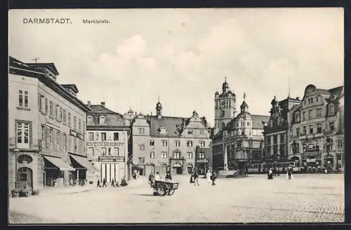 AK Darmstadt, Marktplatz