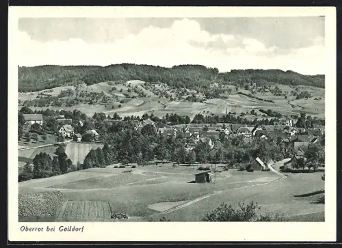 AK Oberrot bei Gaildorf, Ortsansicht